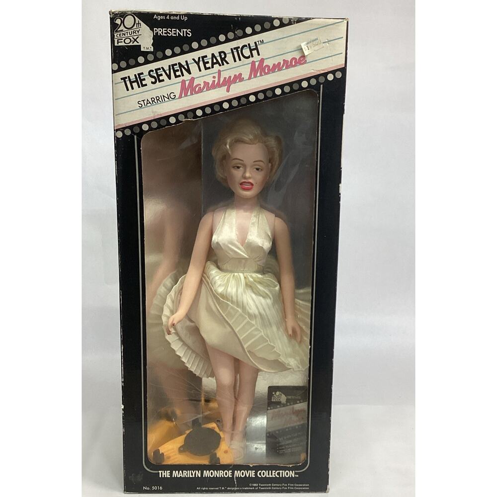 1982 20th Century-Fox Marilyn Monroe Seven Year Itch Doll By Tristar